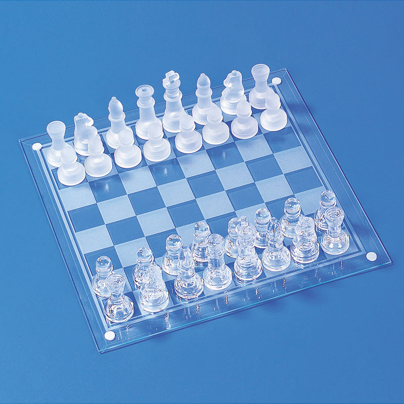 Luxury Glass Chess Set - Chess sets for sale USA