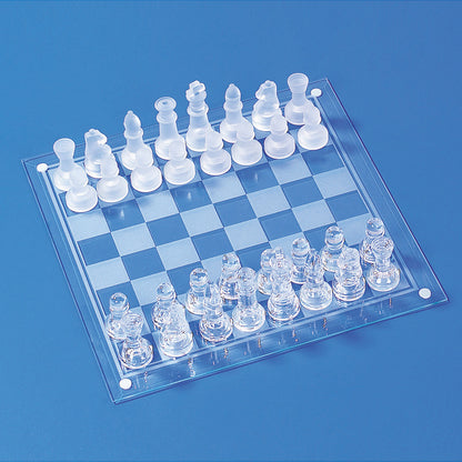 Luxury Glass Chess Set - Chess sets for sale USA