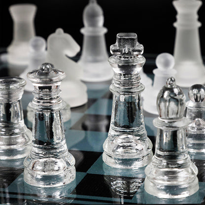 Luxury Glass Chess Set - Chess sets for sale USA