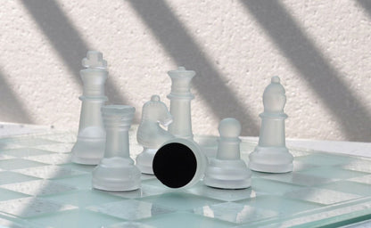 Luxury Glass Chess Set - Chess sets for sale USA